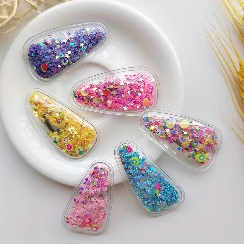 Star by Night fruity hair clips 7972