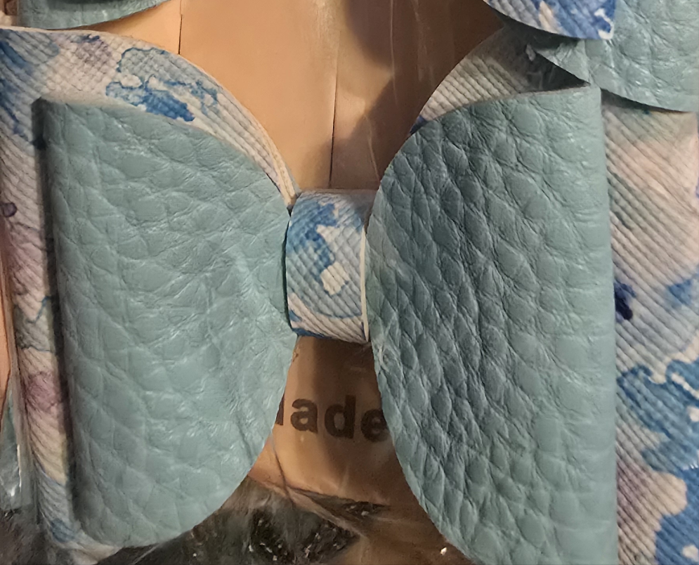 Fruity hair clip bows