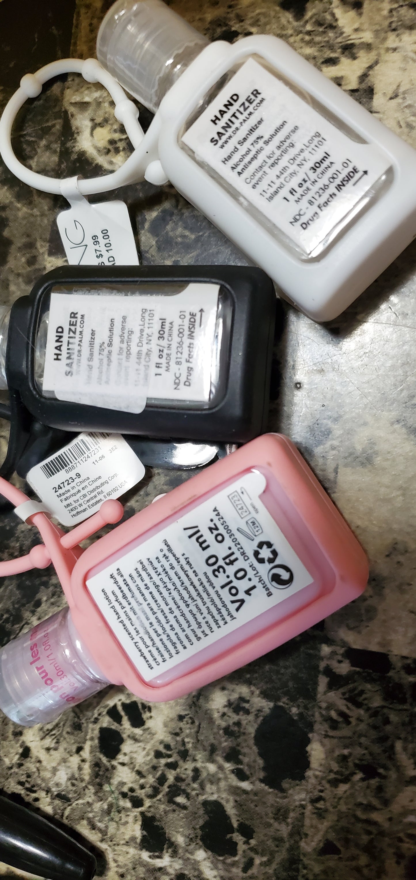 Hand sanitizer beauty