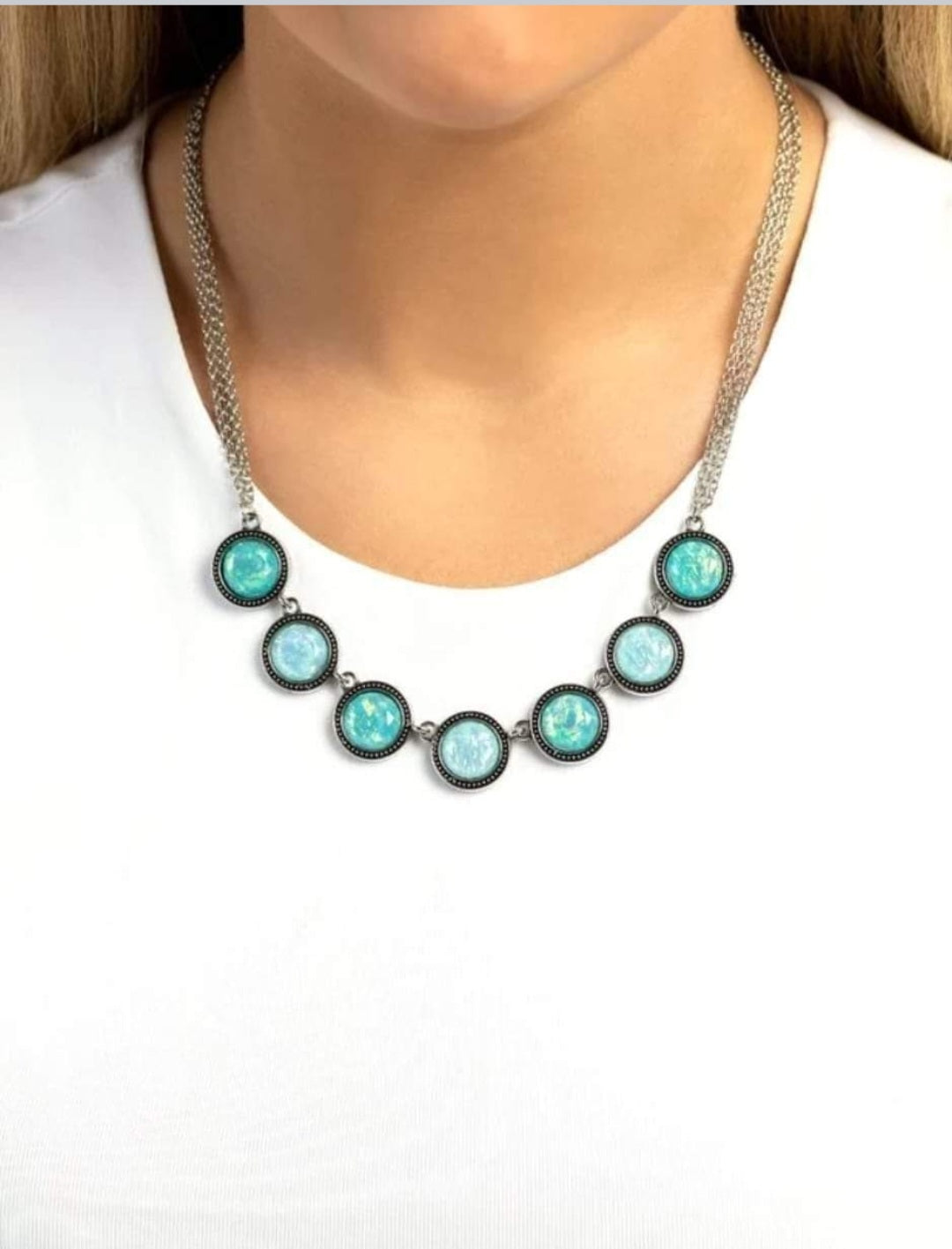 look for Blue Short necklace 216xx