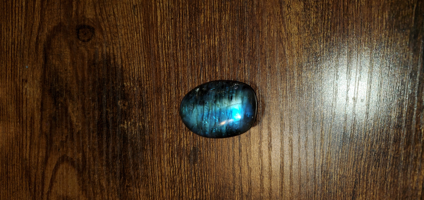 Labradorite blue crystal
