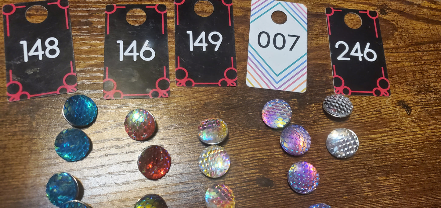 Dragon scales snaps 18 mm