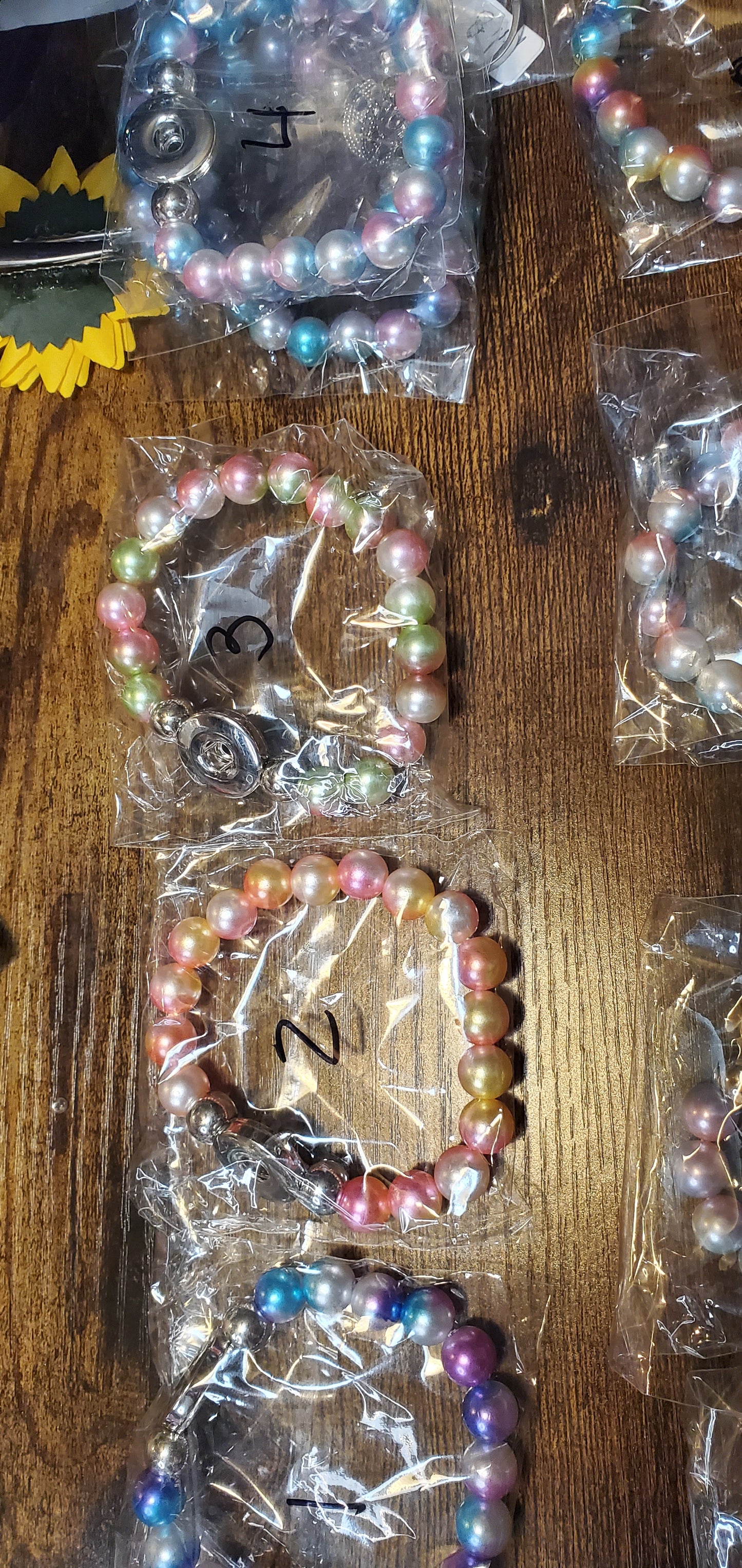 snaps cotton candy flash 18 mm bracelets