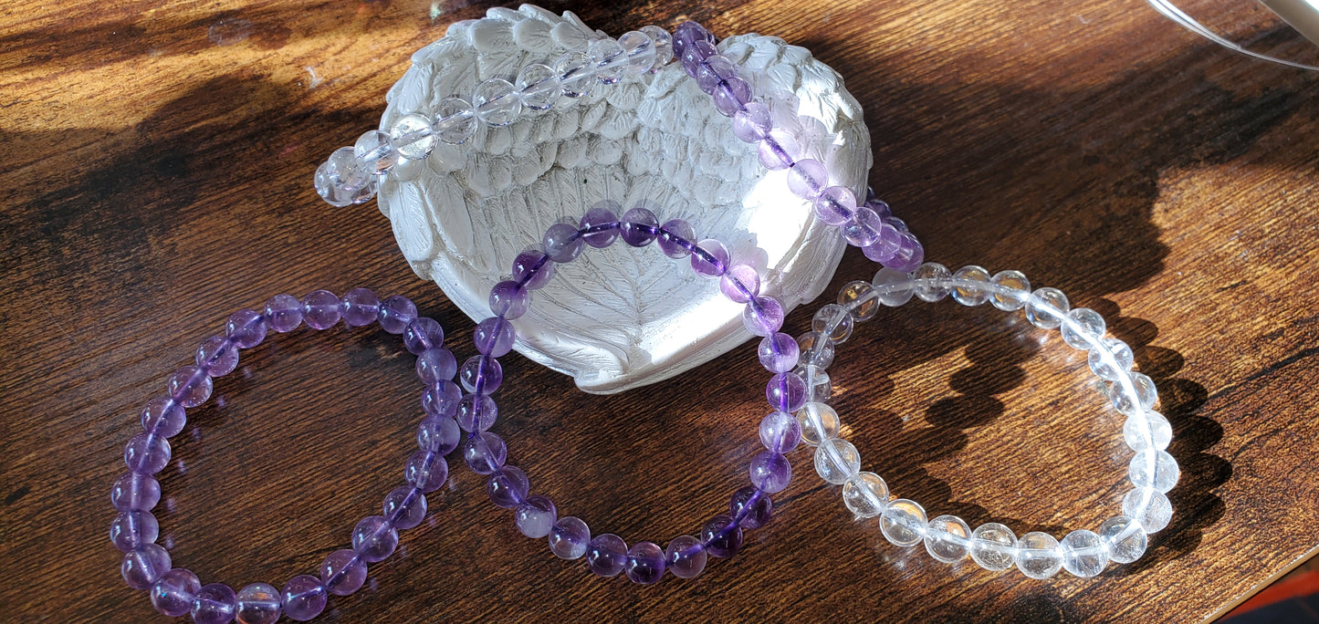 natural crystal bracelets