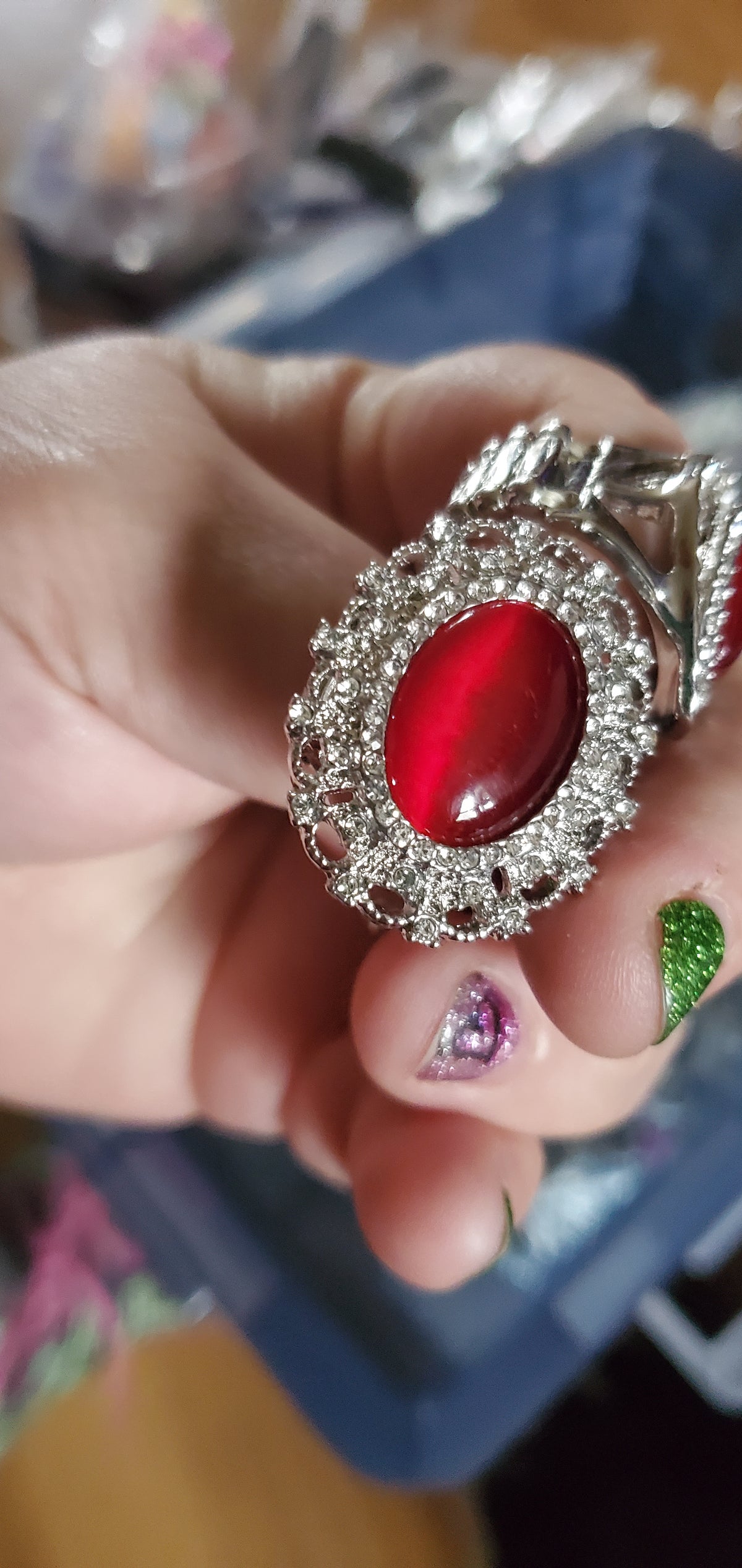 BAROQUE The Spell band - red ring papa