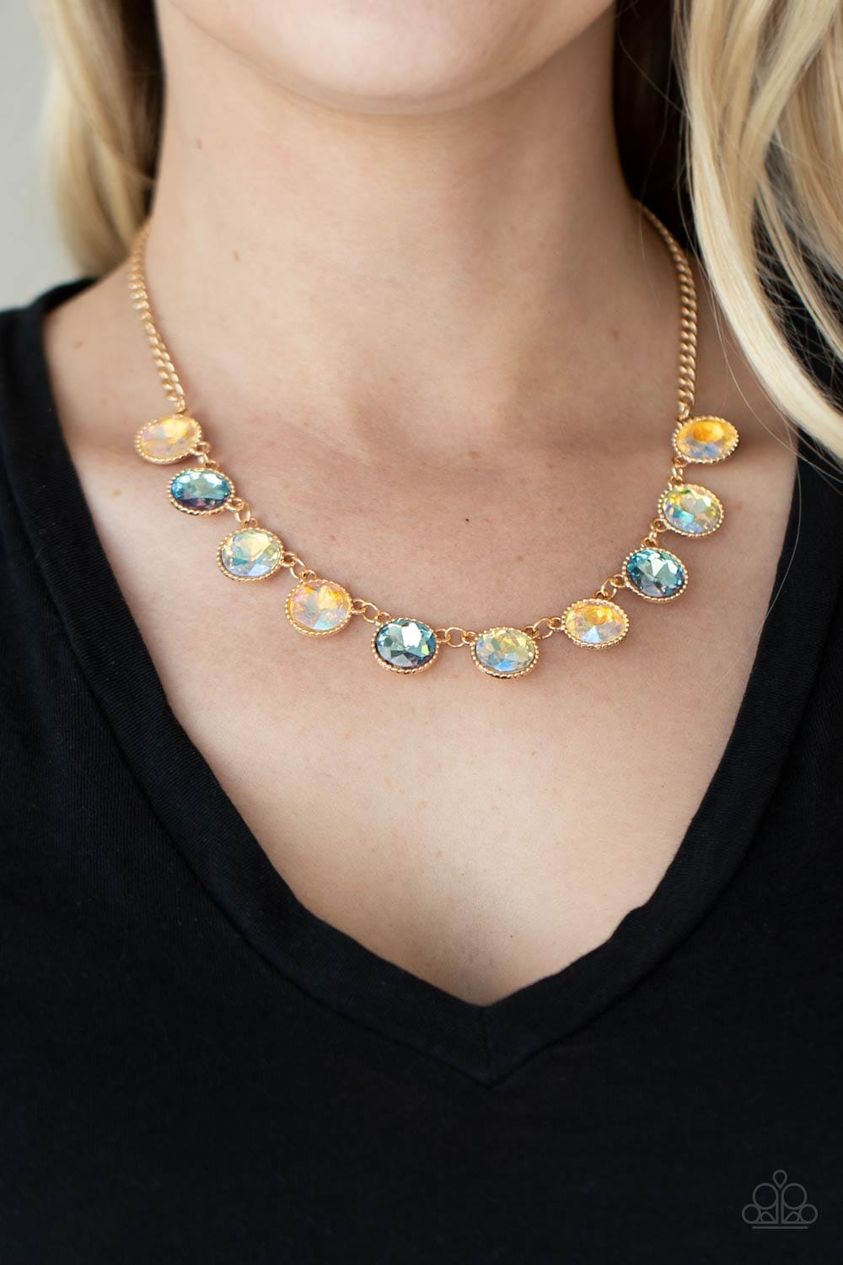 Mystical Majesty - Multi short necklace papa
