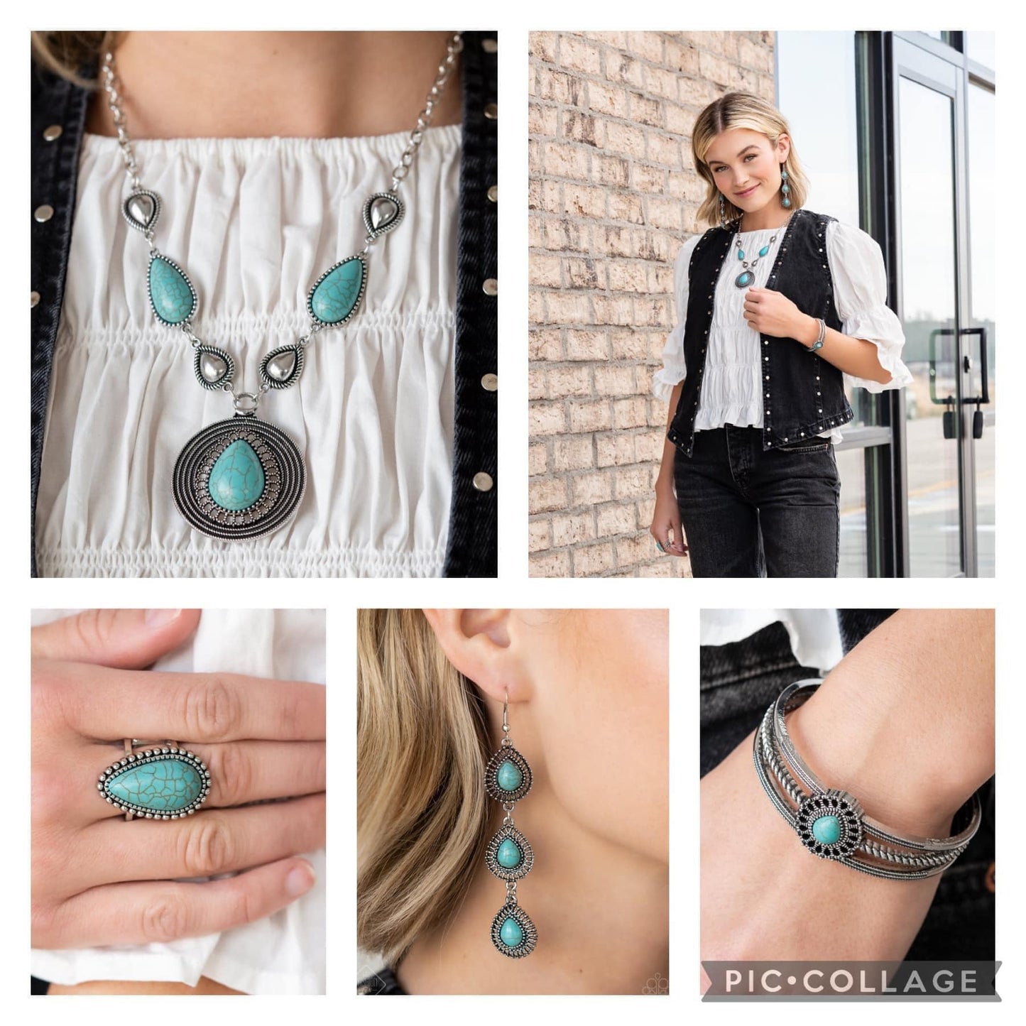 Simply Santa Fe set (SSF-0422) papa no necklace