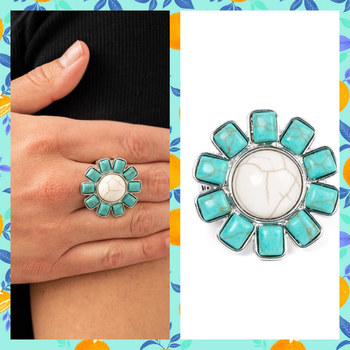 Mojave Marigold - White ring 161XX papa
