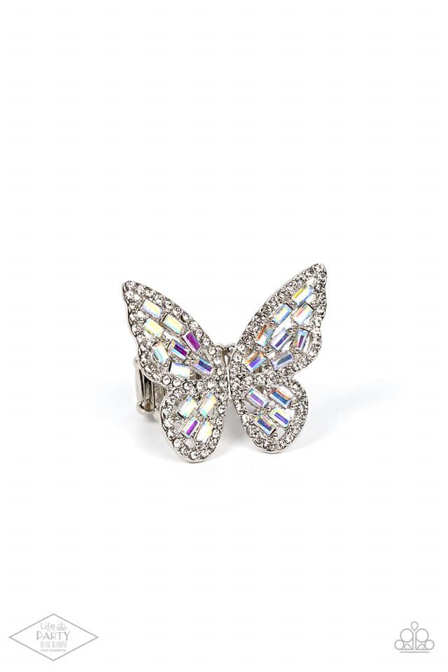 Flauntable Flutter - Multi iridescent ring