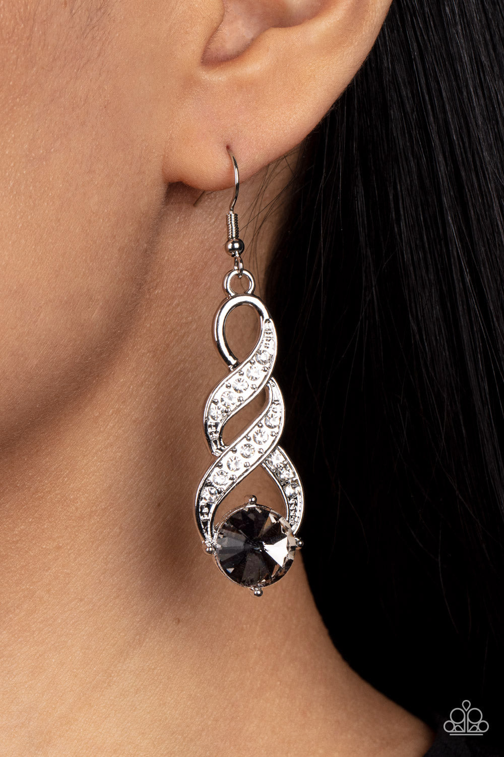 High-Ranking Royalty - Silver earrings 96xx papa