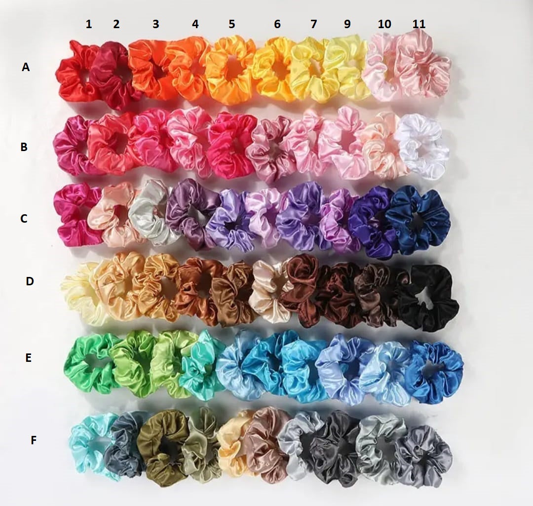 silk Hair Bands 3438