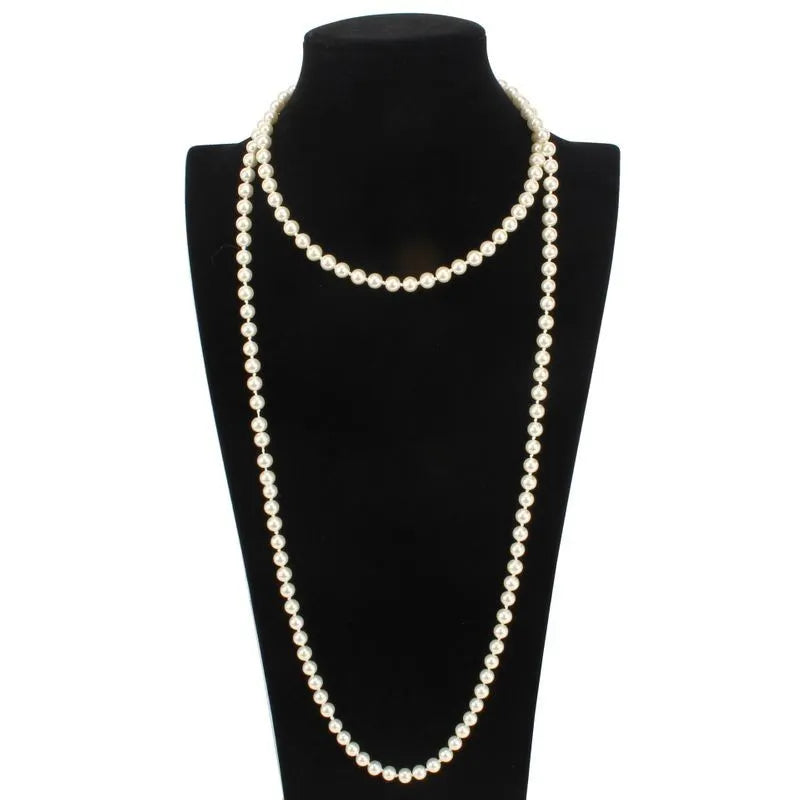 Pearls are more multiple necklaces