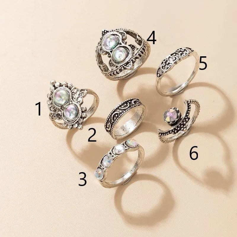 wholesale rings opal band r92