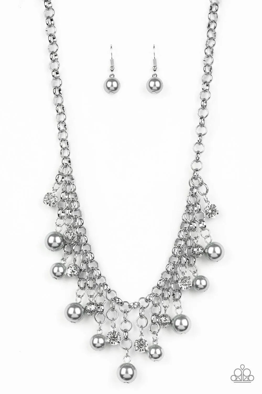 HEIR-headed - Silver short necklace papa