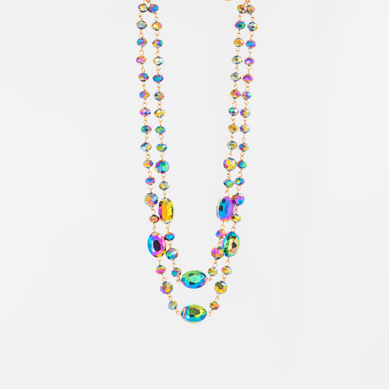 Flash of a Gem short necklace 8209