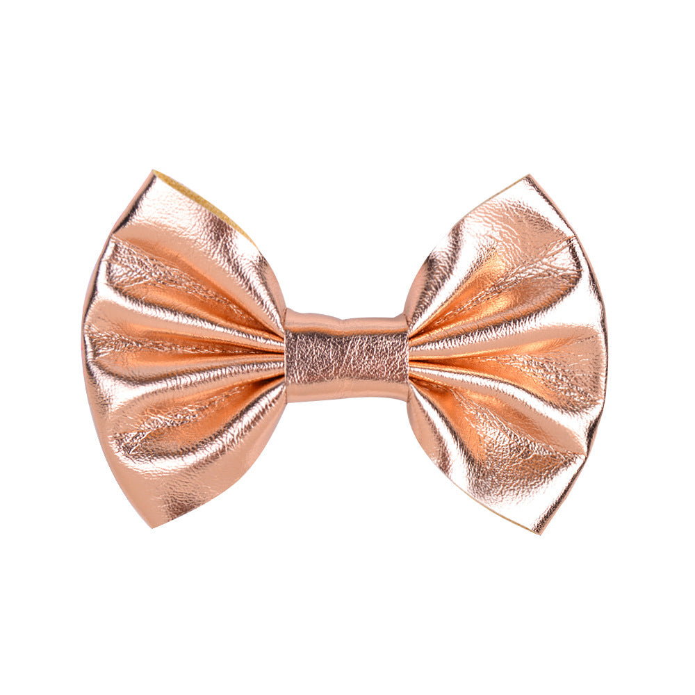 Silk satin bows hair clip 9072