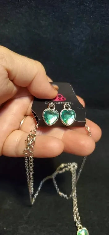 Heart birthstones sets