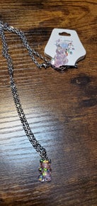 iridescent gummies necklace 1003