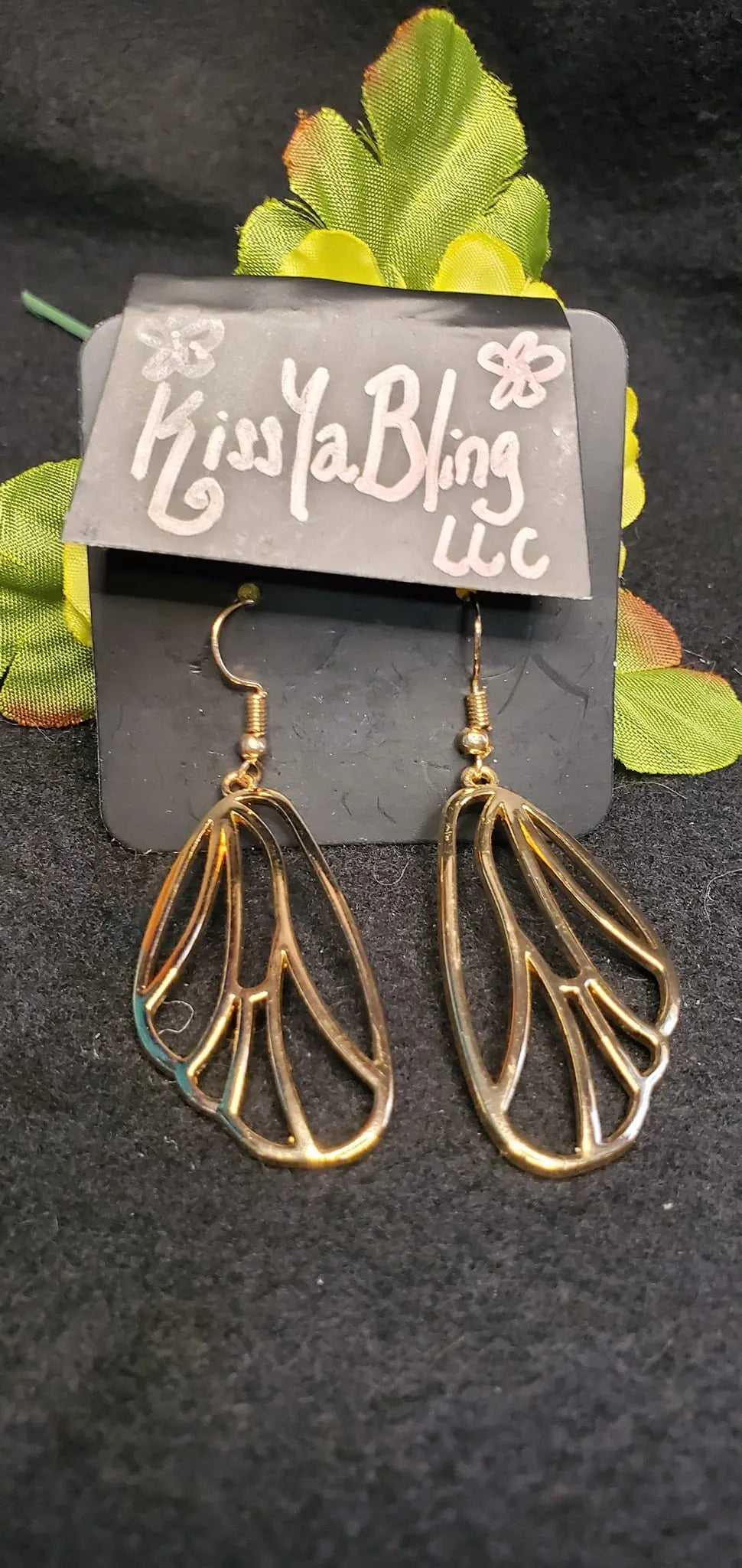 Turn Into A Butterfly - Gold earrings