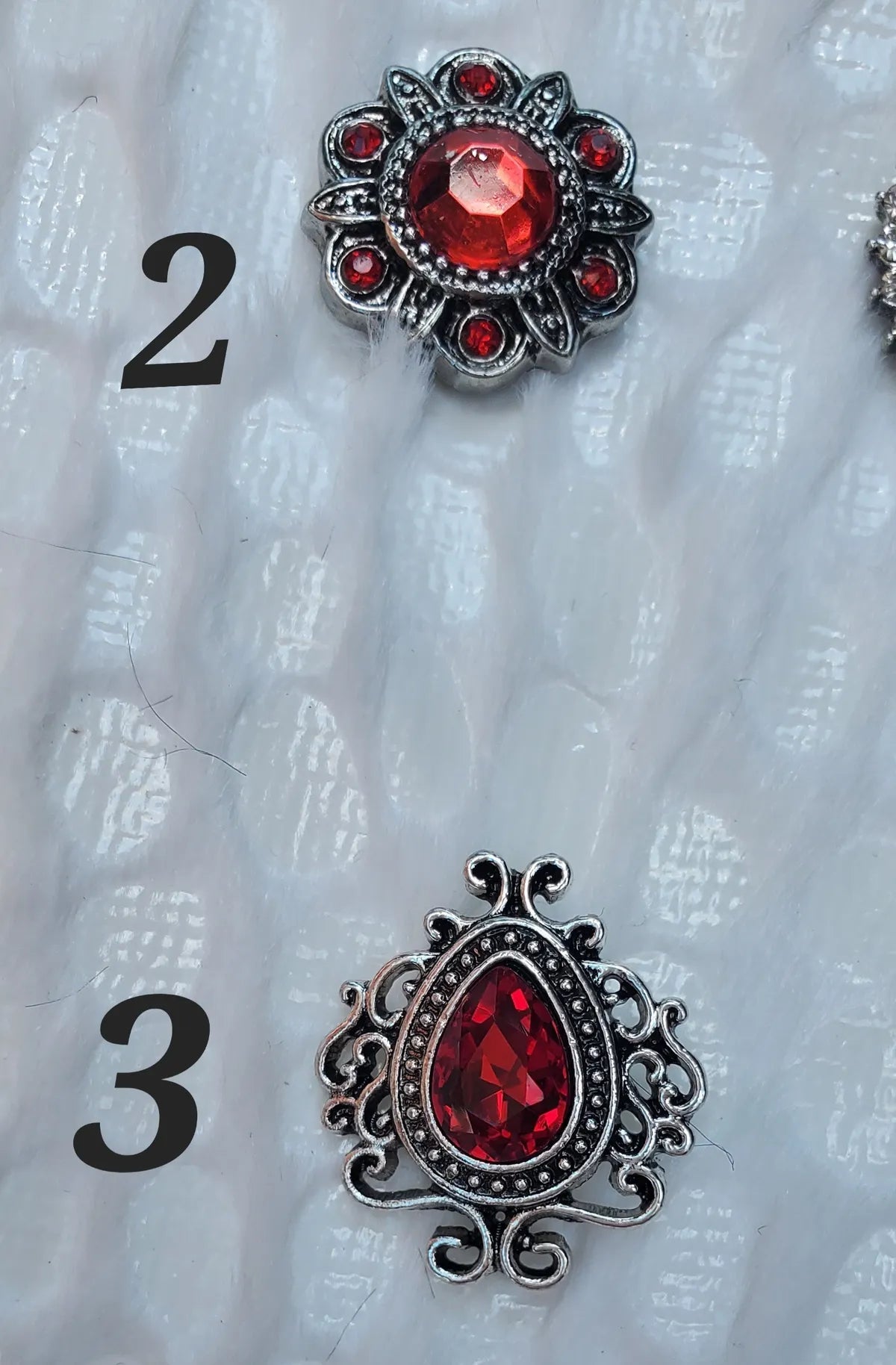 Red snaps 18 mm Ali63