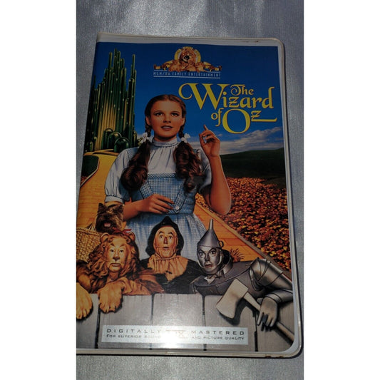 The Wizard of Oz (1939) original video poster Vhs Black Diamond Turner