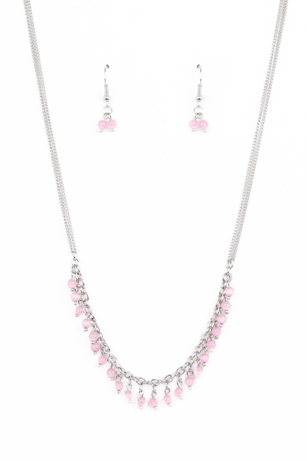 Papa Dew A Double Take short Pink Necklace