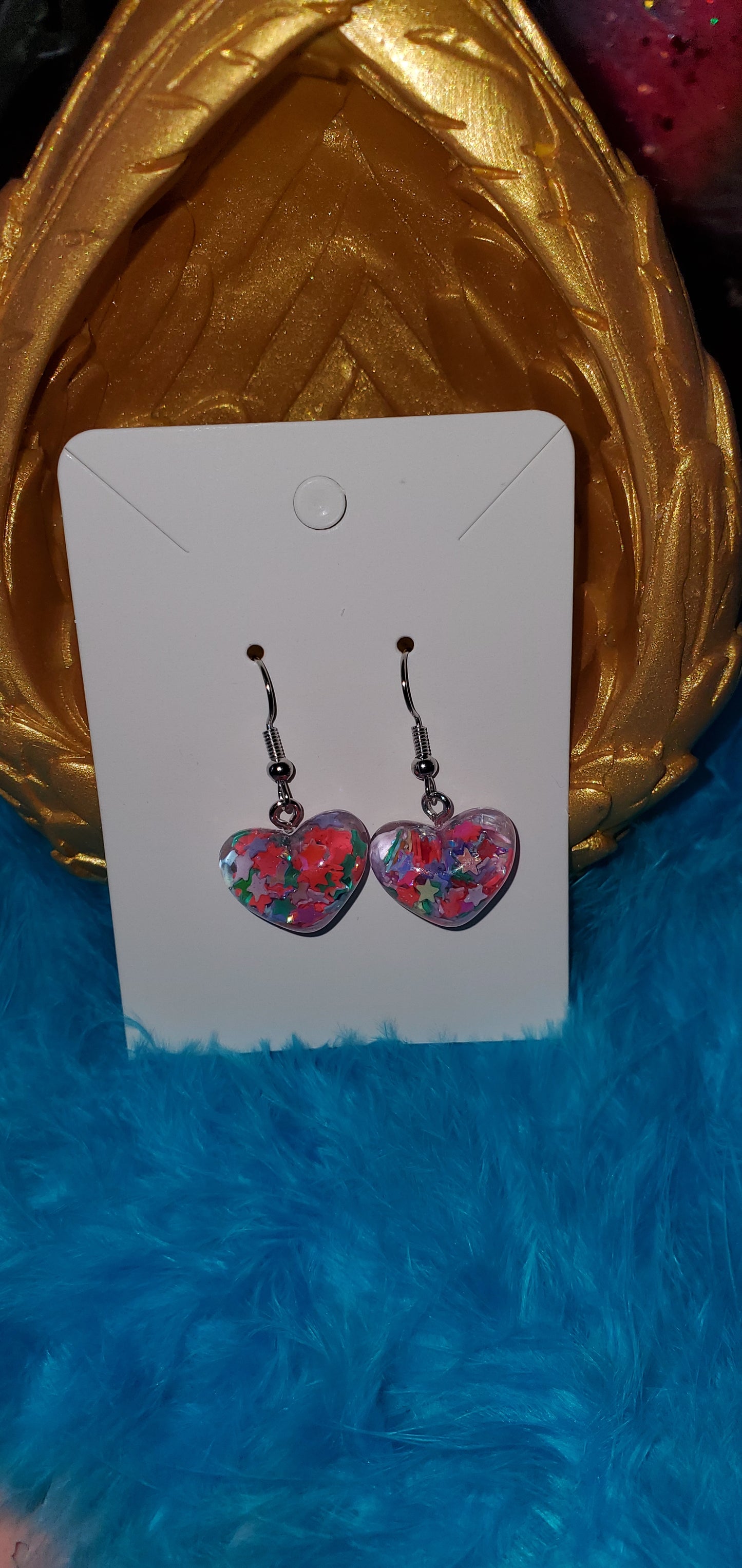 Heart full of stars multi earrings