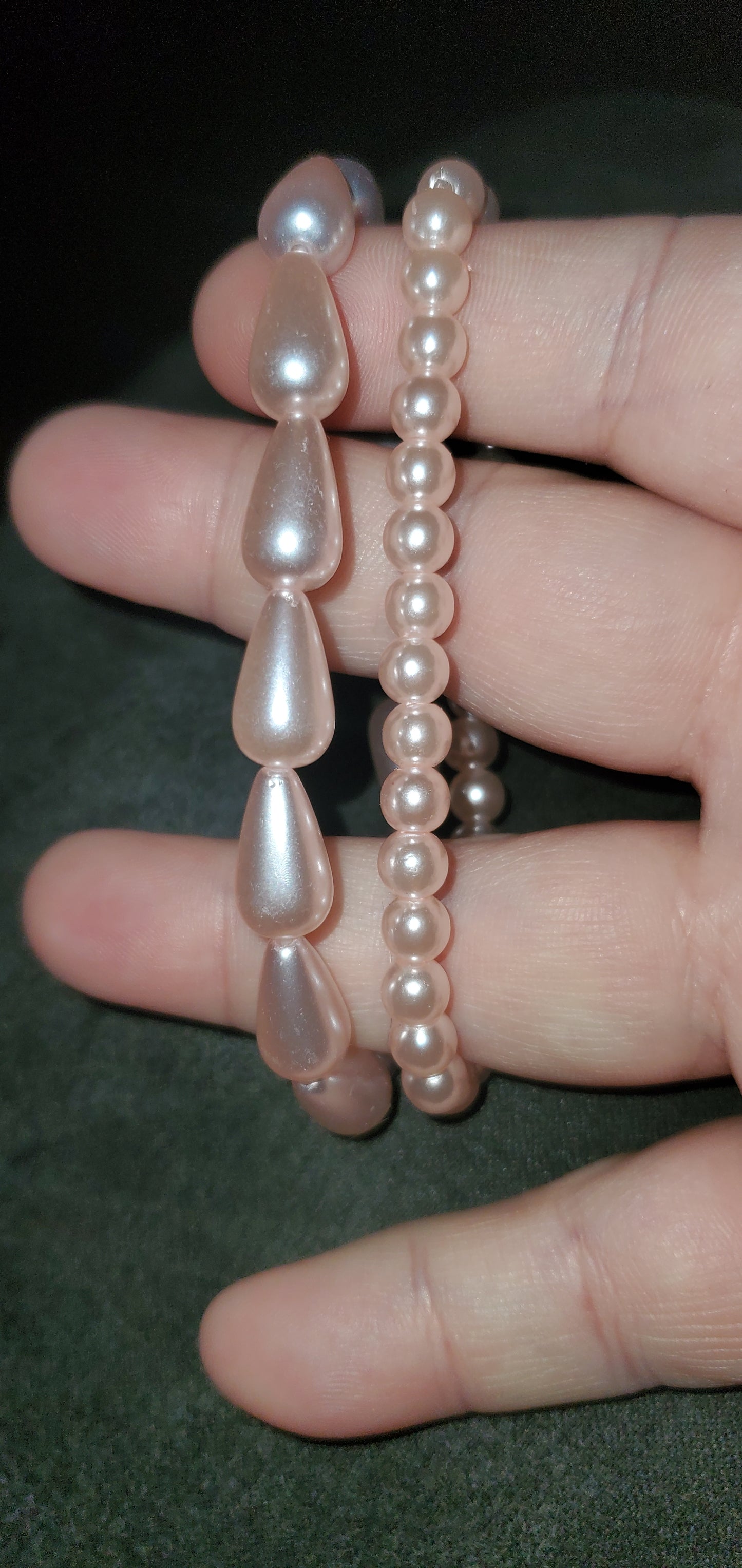 gossip pearl pink bracelet