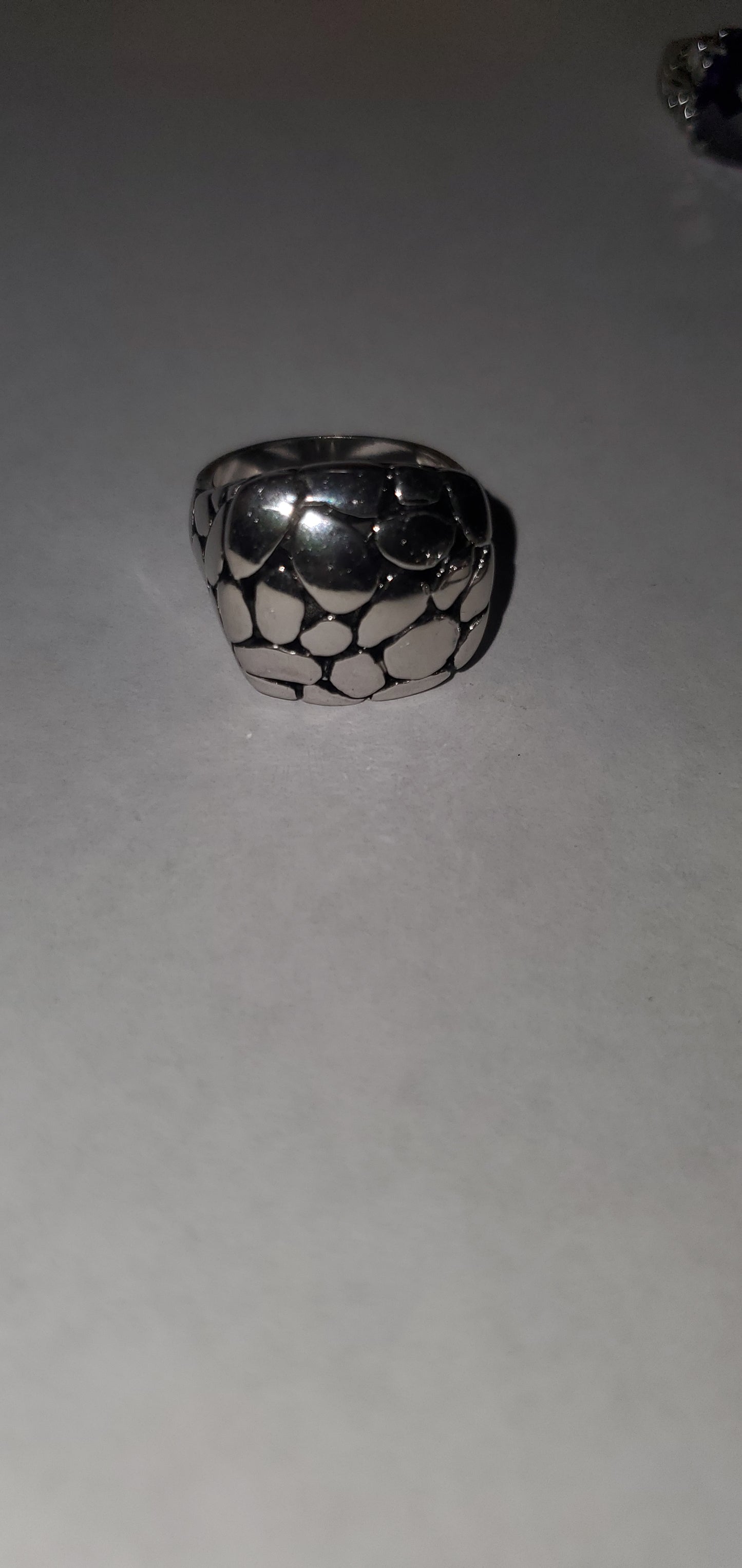 Lia sophia silver sz 8 ring