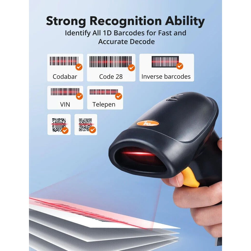 TaoTronics TT-BS003 Barcode Scanner - Black