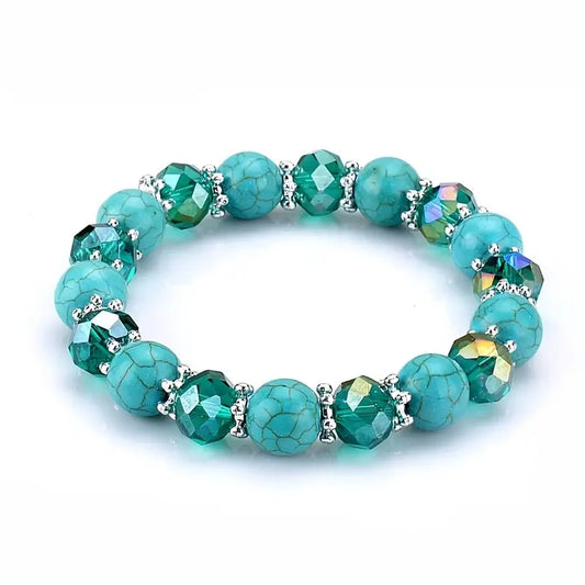 Mermaina blue oil bracelet 4307