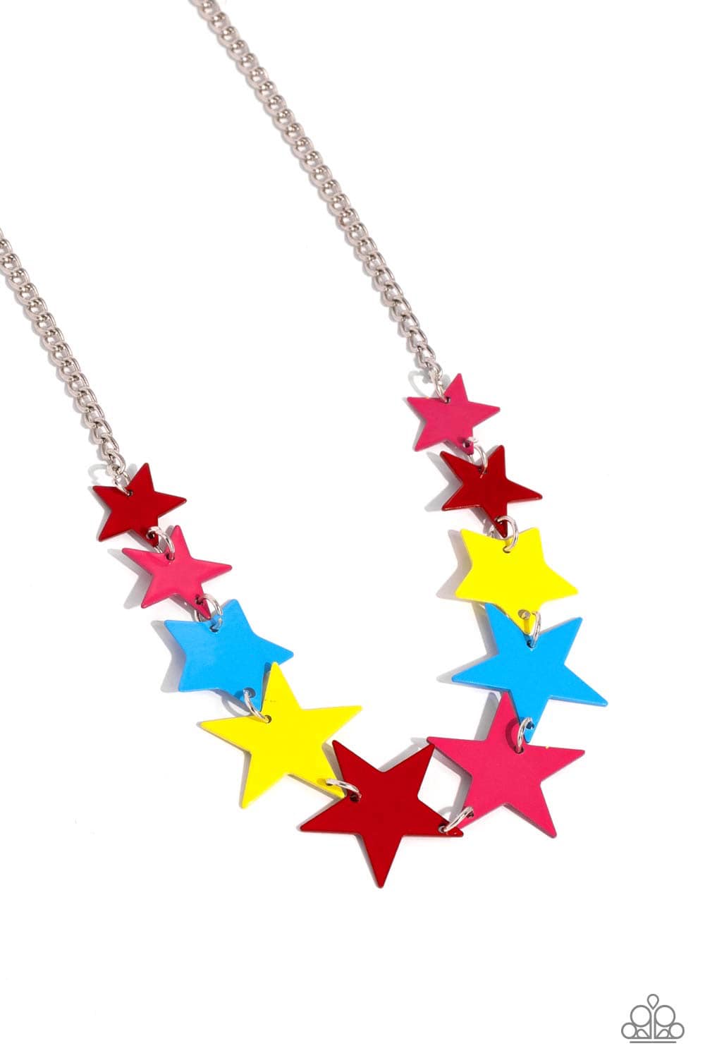 Starstruck season red short necklace 128xx