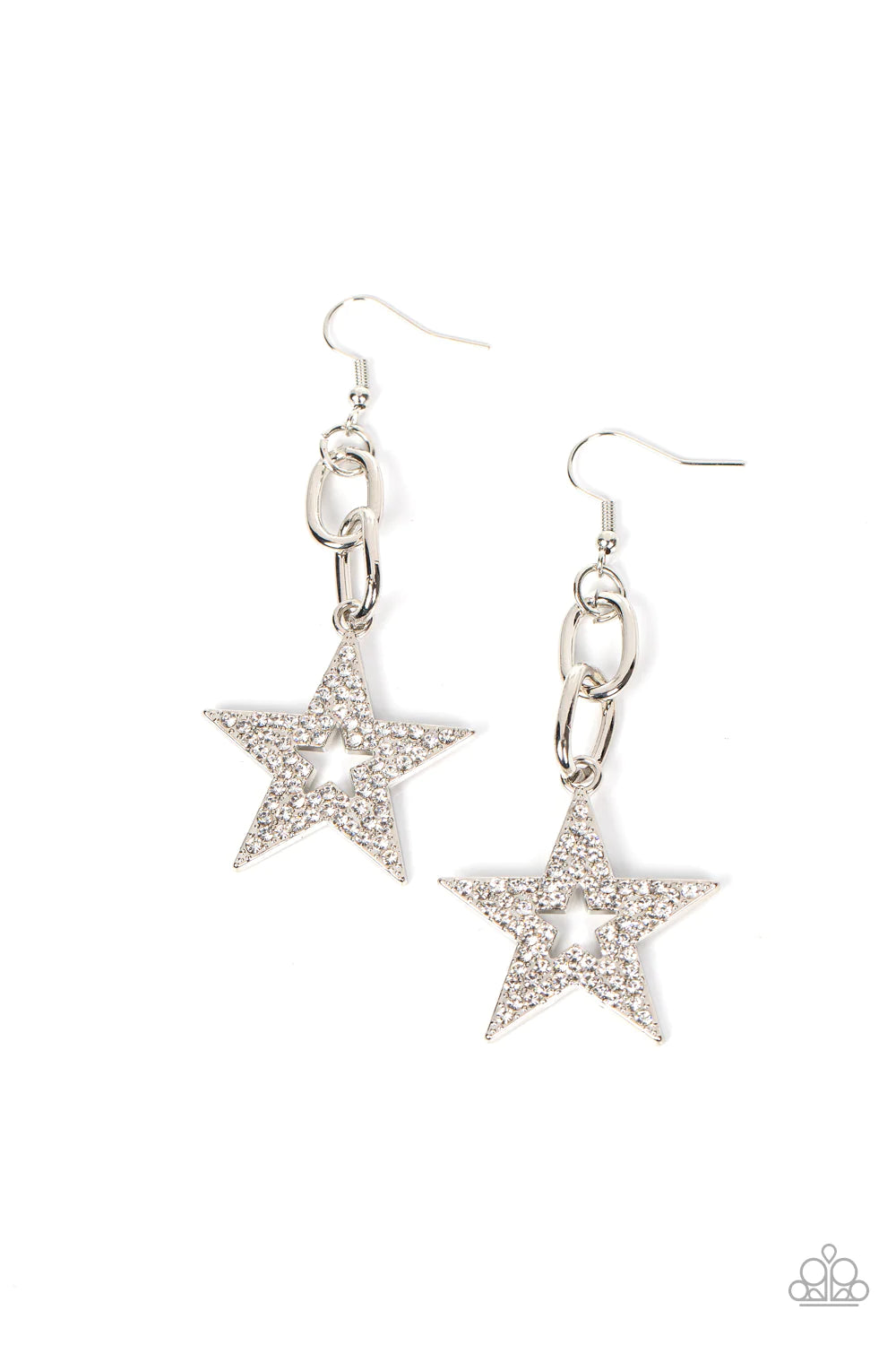 Cosmic celebrity white earrings 210xxearrings