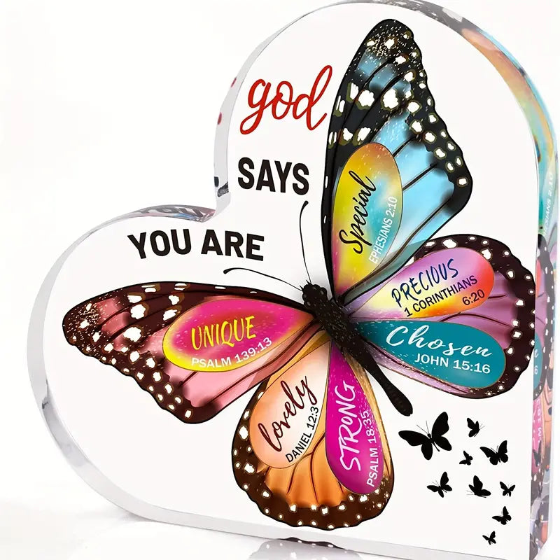 you are butterfly paperweight home 9830