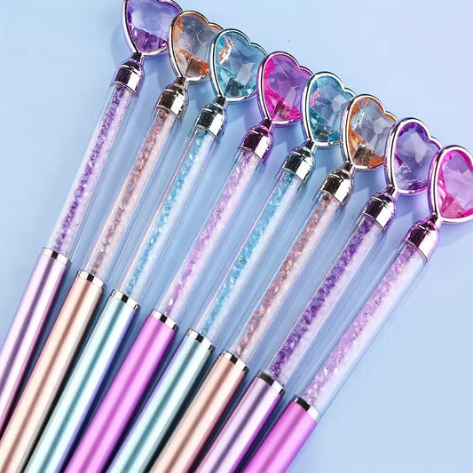 heart rhinestone pens 3934