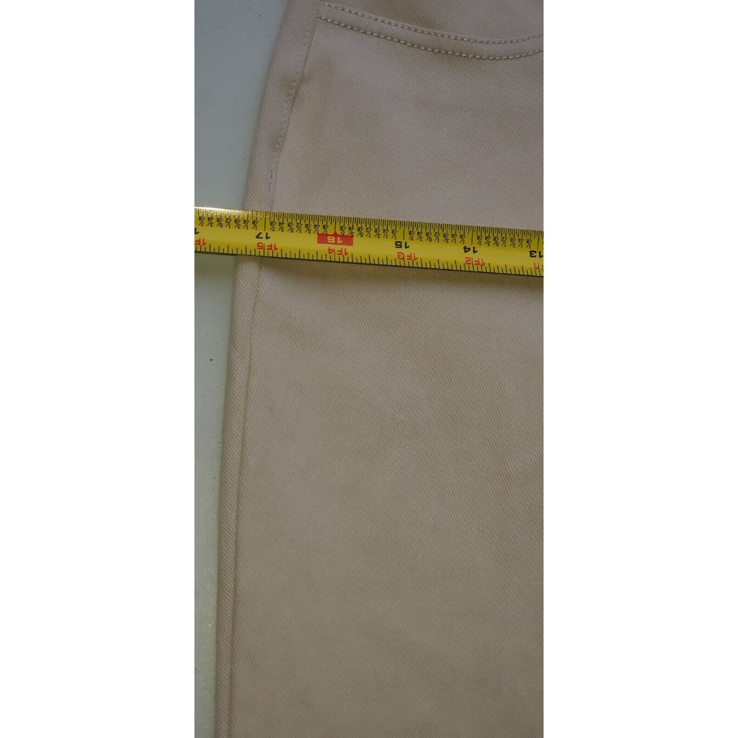 TIME & TRU LADIES CROPPED KHAKIS SZ 14  EUC