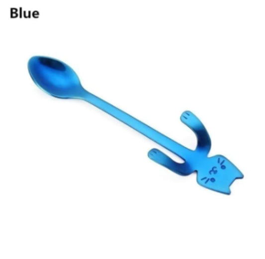 blue kitty spoon home