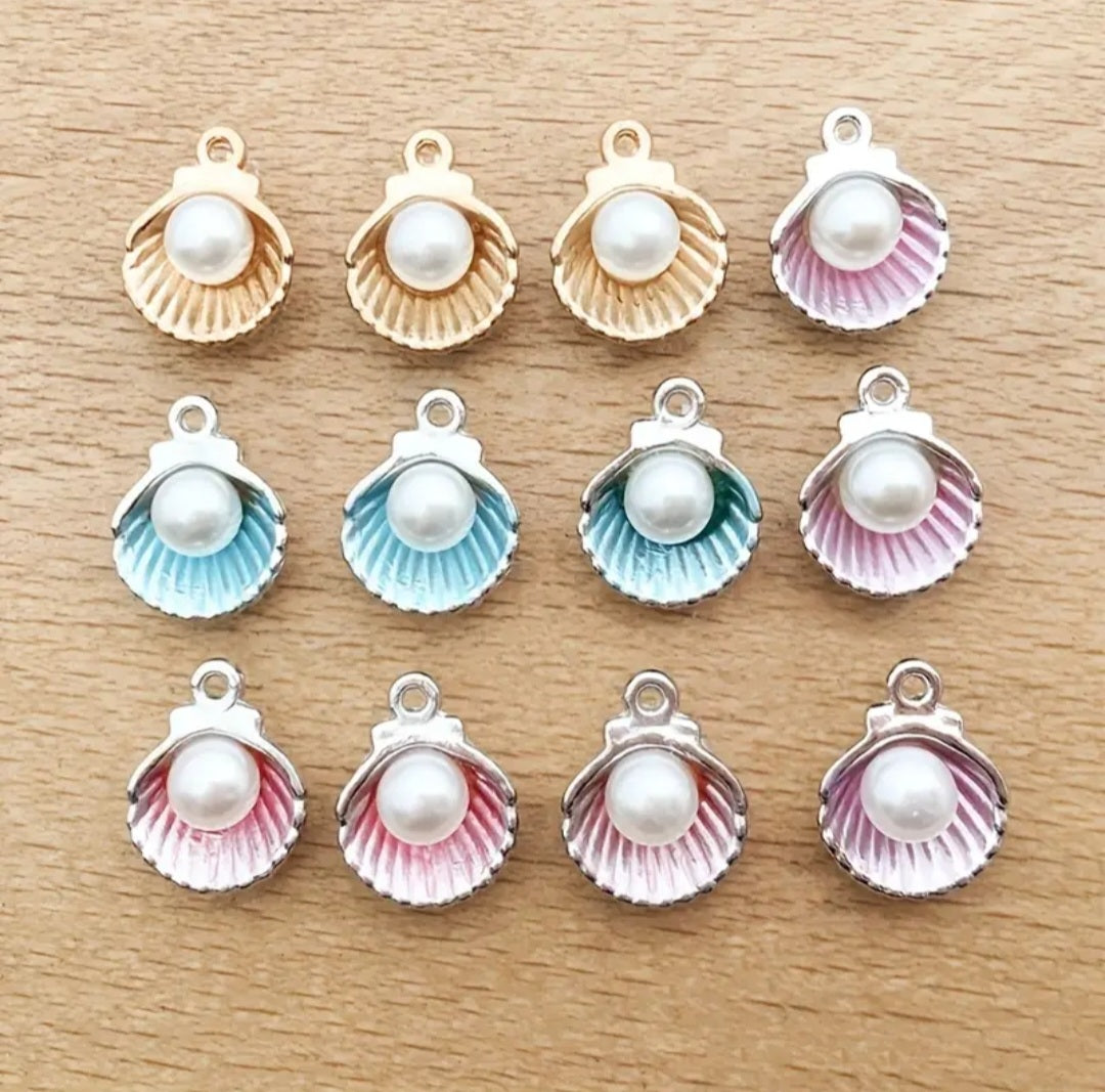 pearl earrings or necklace diy