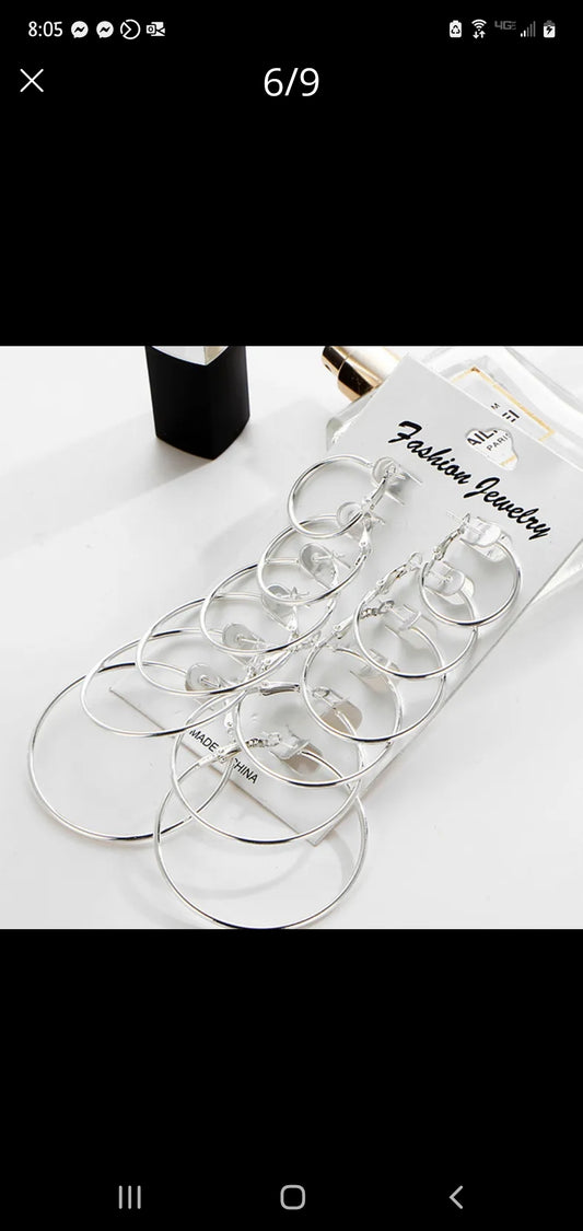 Is it about all about silver hoops 5424