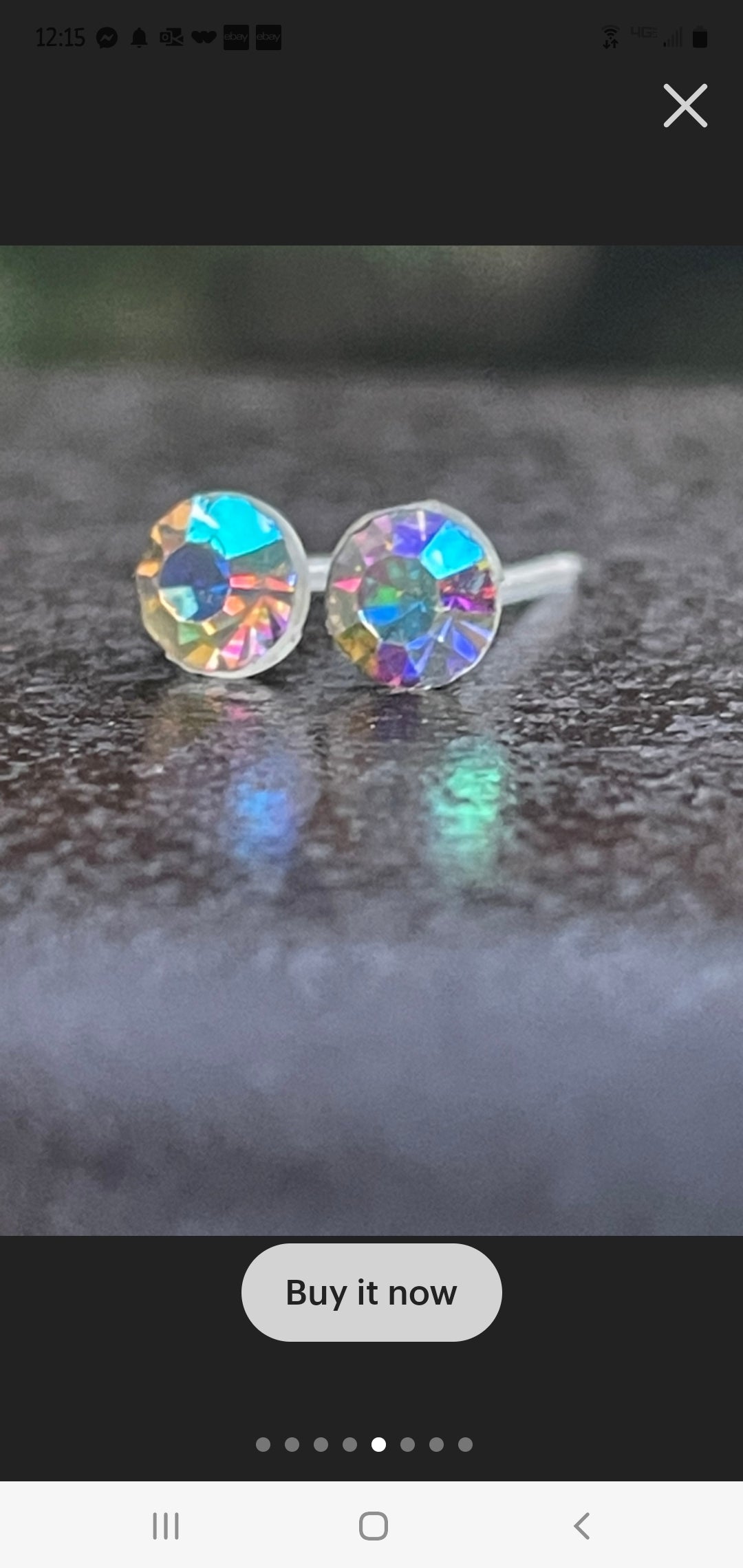 come out On Top - Multi earrings post stud