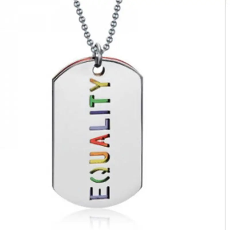 Love is the rainbow short necklaces 9023