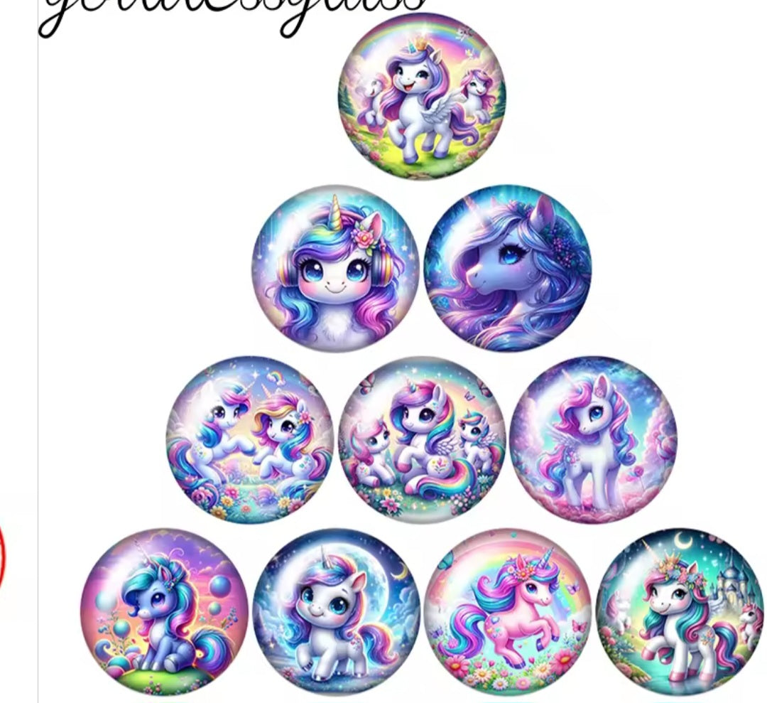 New 18 mm snaps bracelets and necklace iridescent