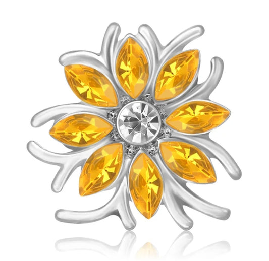 Stunning flower 18mm snaps