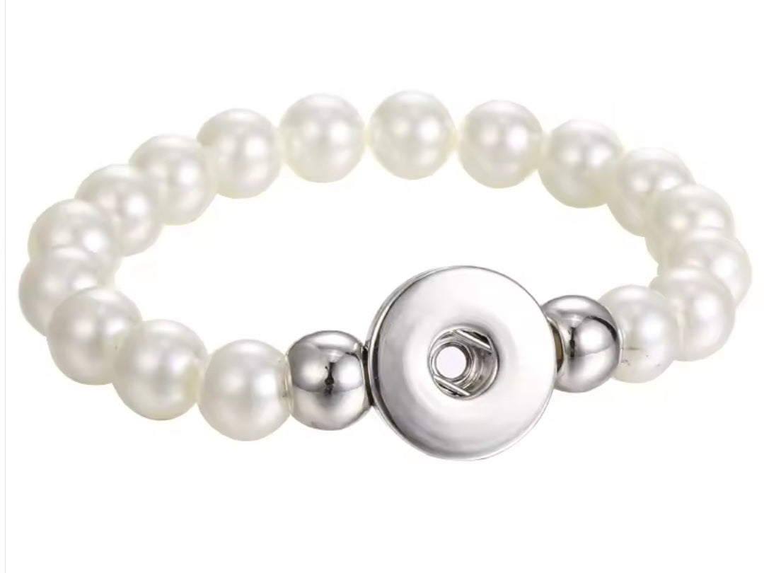 New 18 mm snaps bracelets and necklace iridescent