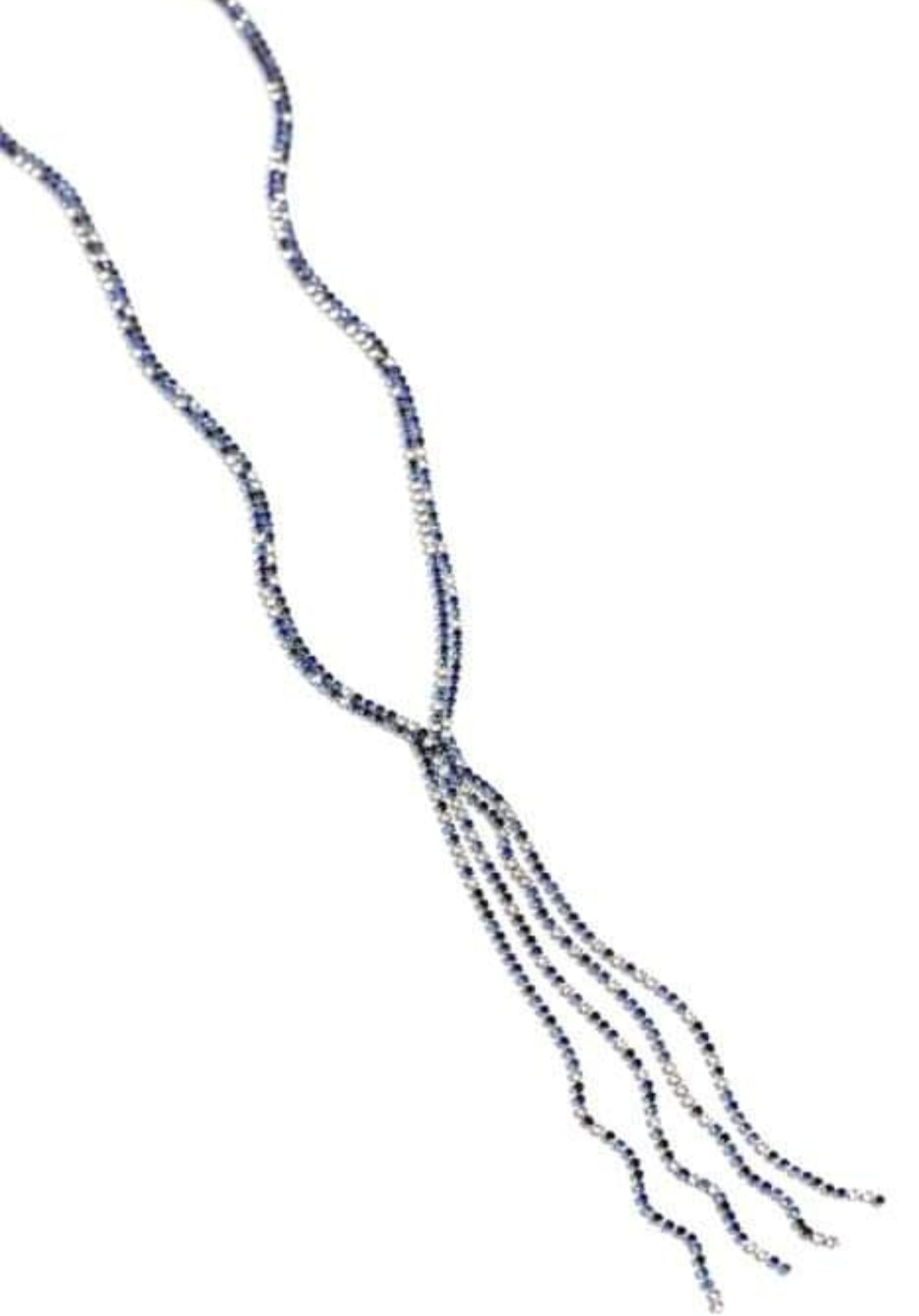 jazz Blue Short y necklace 411xx