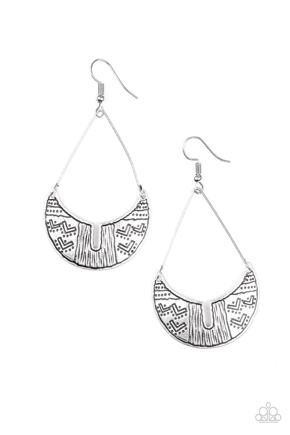 Trading Post Trending silver earrings papa