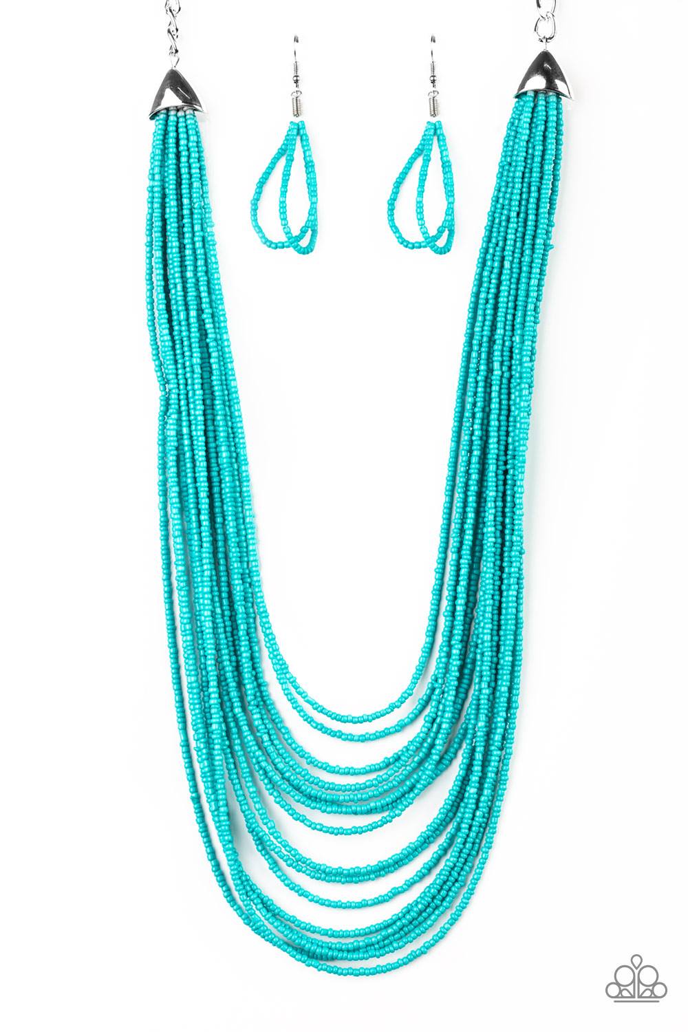 Peacefully Pacific seed bead necklaces