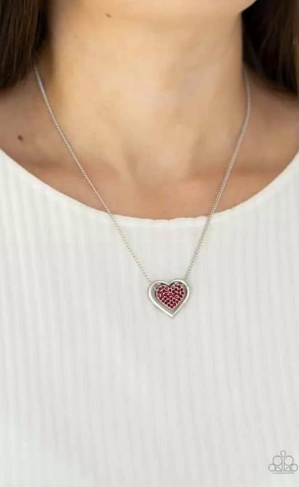 Game, Set, MATCHMAKER - Red earrings necklace set papa