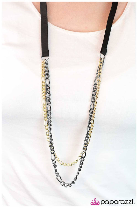 Wildcat papa multi layered necklace