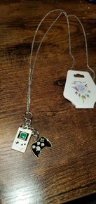 Gamer long necklace
